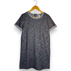 Gilli Stitch Fix Women's NWT Taneli Dress Short Sleeve Size M Marled Gray Black